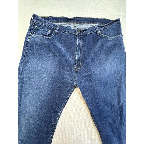 Levi's Men's 505 Regular Fit Jeans 42x30  Medium Wash Straight Leg - Picture 3 of 16